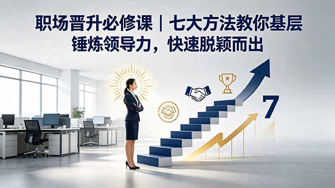 付费文章:职场晋升必修课|七大方法教你基层锤炼领导力,快速脱颖而出-云网创