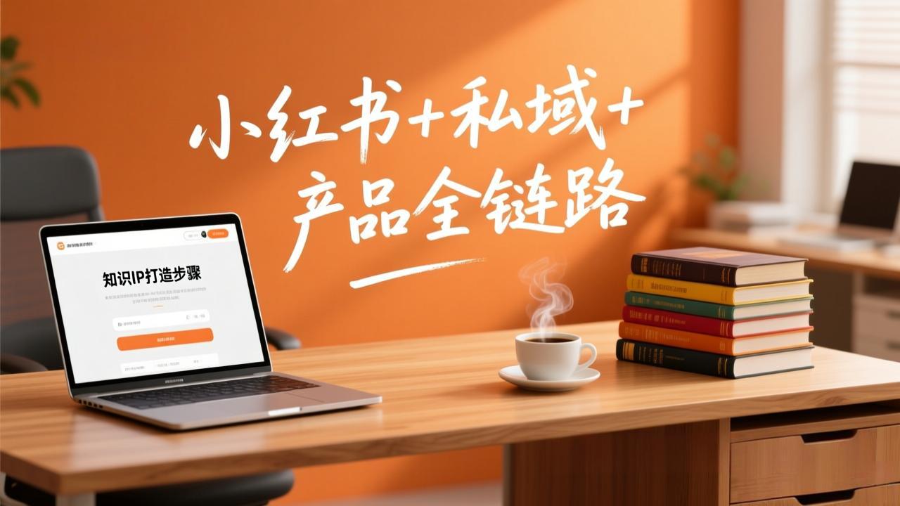 个人IP系统变现课2026,小红书+私域+产品全链路,手把手教你打造年入百万的知识IP-云网创