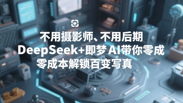 不用摄影师、不用后期,DeepSeek+即梦AI带你零成本解锁百变写真!-云网创