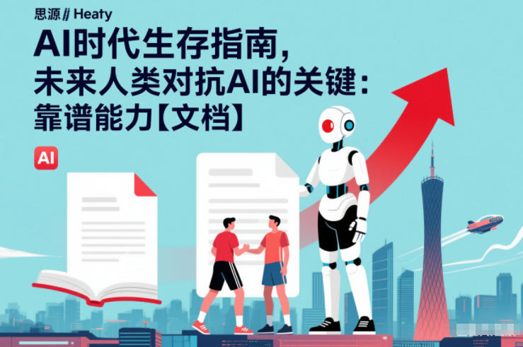 AI时代生存指南,未来人类对抗AI的关键:靠谱能力【文档】-云网创