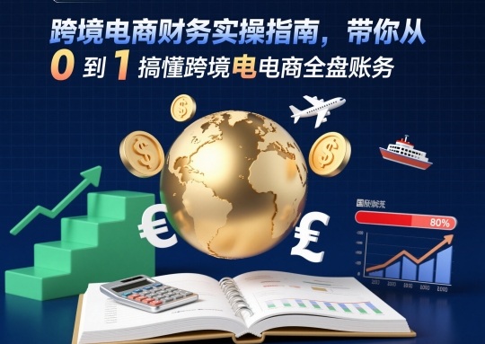 跨境电商财务实操指南,带你从0到1搞懂跨境电商全盘账务-云网创