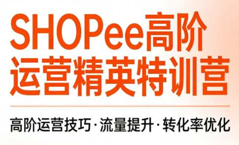 梦凡老师·Shopee虾皮高阶运营课程(更新5月)-云网创