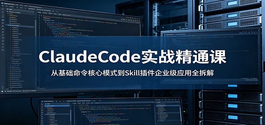 ClaudeCode实战精通课：从基础命令核心模式到Skill插件企业级应用全拆解-云网创