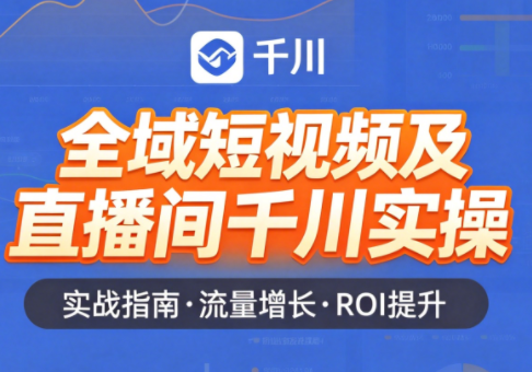 赵老师·全域短视频及直播间千川实操-云网创