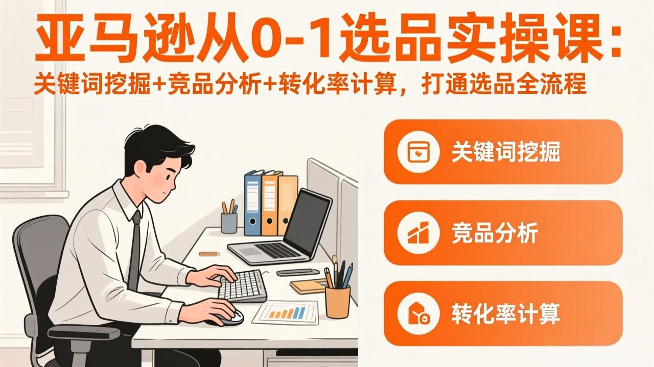 亚马逊从0-1选品实操课(更新3月-云网创