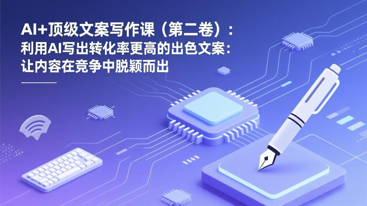 AI+顶级文案写作课(第二卷-云网创