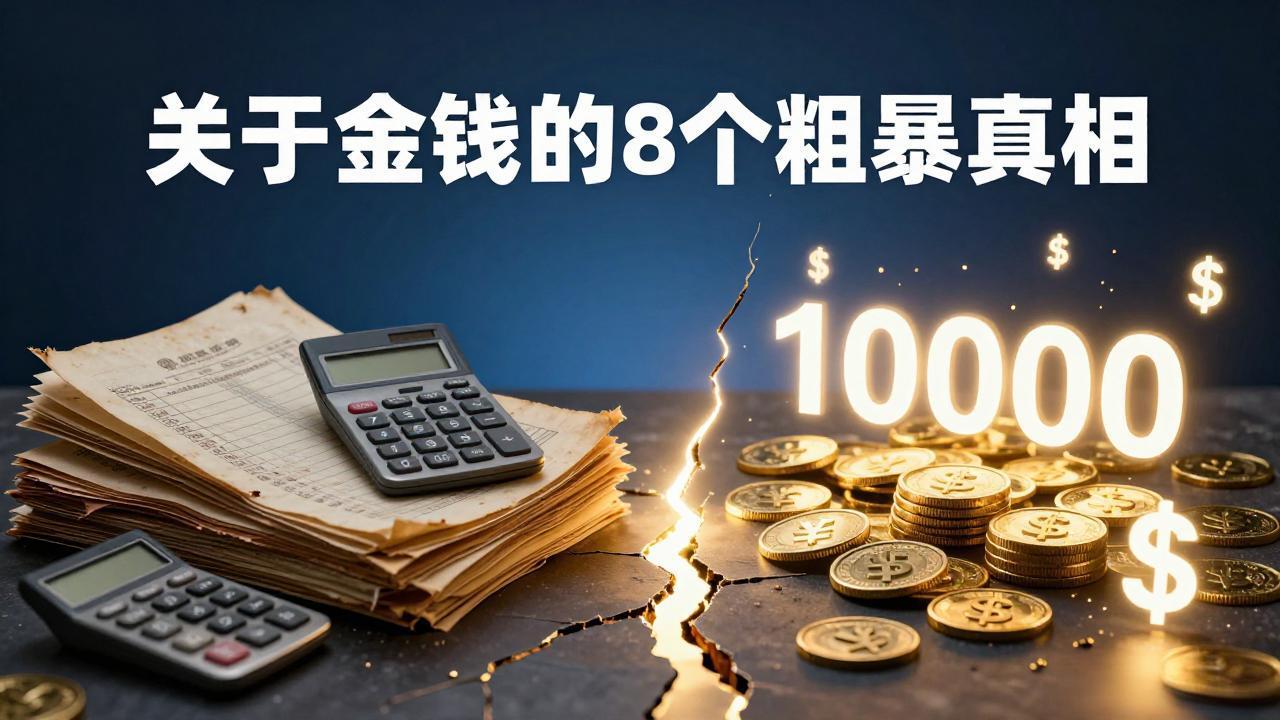 付费文章:关于金钱的 8 个粗暴真相,彻底重塑你的赚钱思维与财富认知-云网创
