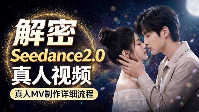 Seedance 2.0电影级真人 MV全流程拆解:提示词、运镜、粒子特效,手把手实操-云网创