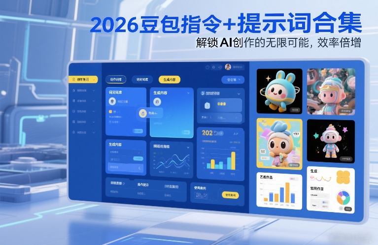 2026豆包指令+提示词合集,解锁AI创作的无限可能,效率倍增-云网创