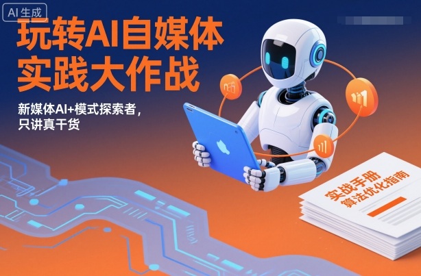 玩转AI自媒体实践大作战,新媒体AI+模式探索者,只讲真干货-云网创