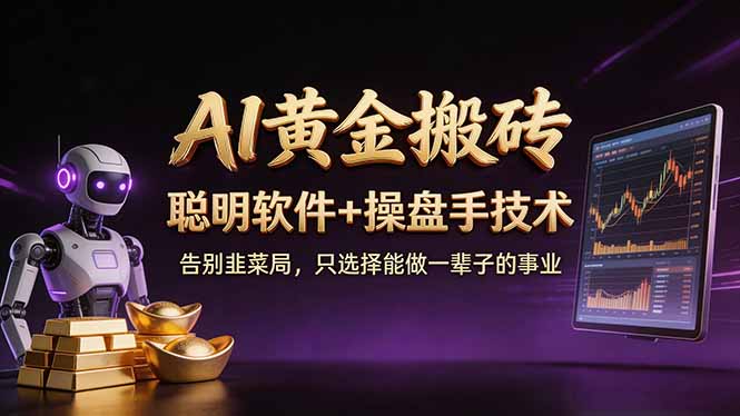 A1黄金搬砖 聪明软件+操盘手技术 告别韭菜局，小白也可以轻松上手日赚50-100U-云网创