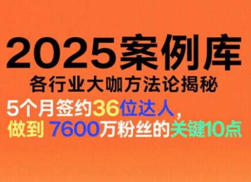 波波来了案例库，收录各行业大咖的方法论，各行业大咖方法论揭秘(更新2026年3月)-云网创