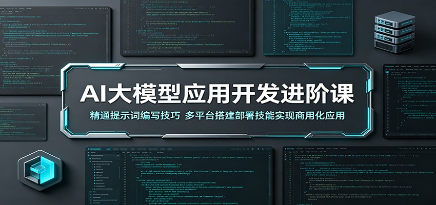 AI大模型应用开发进阶课：精通提示词编写技巧，多平台搭建部署技能实现商用化应用-云网创