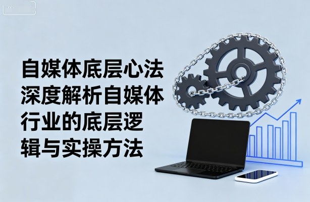 自媒体底层心法，深度解析自媒体行业的底层逻辑与实操方法-云网创