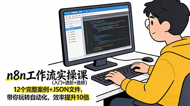 n8n工作流实操课(入门+进阶+选修-云网创